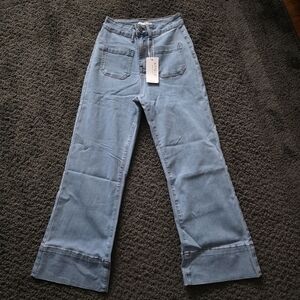 Ettelo High Waisted Flare Jeans Brand New
